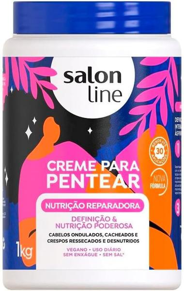 Creme De Pentear Salon Line Nutricao Reparadora 1kg