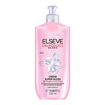 Creme Pentear Super Gloss Elseve Glycolic Gloss 250ml