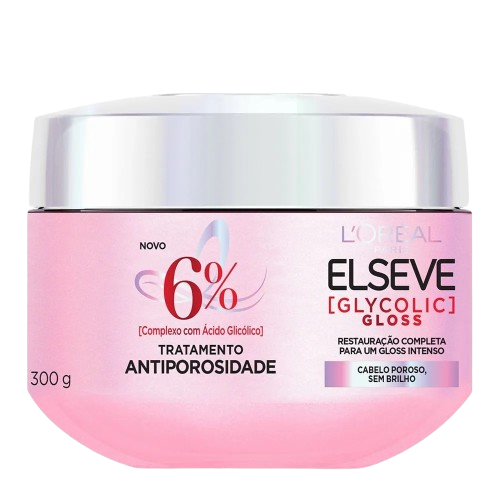 Creme Tratamento Elseve Glycolic Gloss 300g