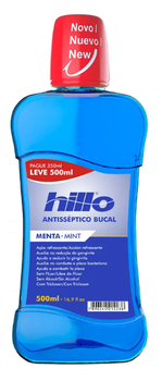 Enxaguante Bucal Hillo Menta 500ml