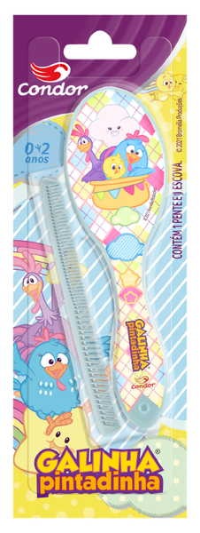 Escova Cabelo Condor Infantil Ref.6782