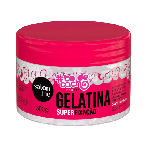 Gelatina Salon Line Todecacho Super Fixacao 300gr