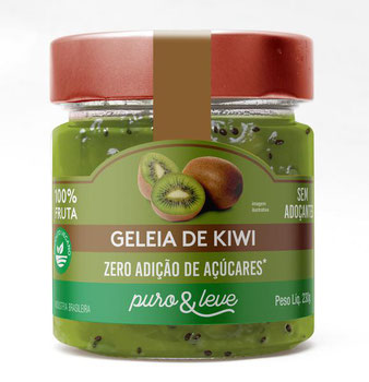 Geleia Puro e Leve Kiwi 230gr