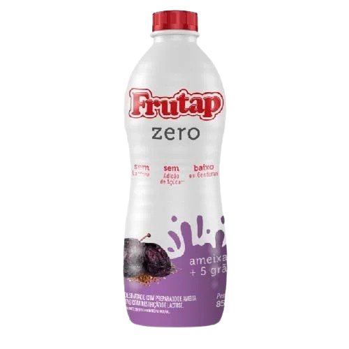 Iogurte Frutap Ameixa Zero Lactose + 5 Graos 850gr