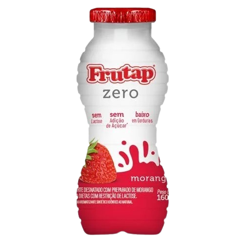 Iogurte Frutap Morango Zero Lactose 160gr