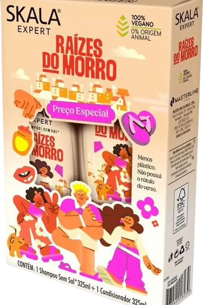 Kit Skala Shampoo Raizes Morro+cond 325ml