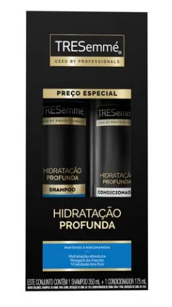 Kit Tresemme Hidratacao Profunda Shampoo 350ml Cond.175ml