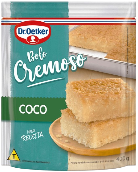 Mistura Bolo Dr.Oetker Coco Cremoso 400gr
