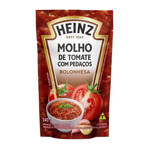 Molho Tomate Heinz Bolonhesa 240gr