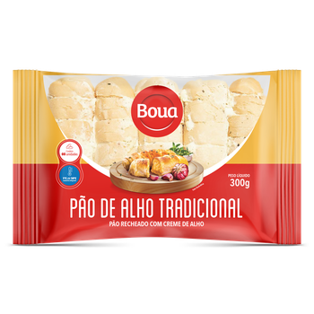 Pao De Alho Boua Tradicional 300gr