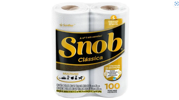 Papel Toalha Snob Multiuso Classica 2x1