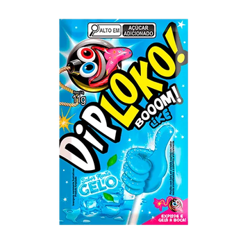 Pirulito Dip Loko Boom Gelo 11gr