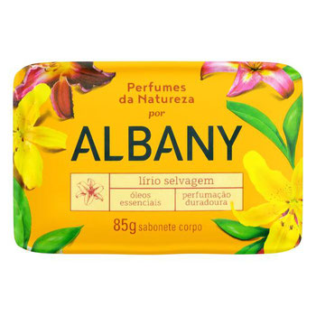 Sabonete Albany Lirio Selvagem 85gr