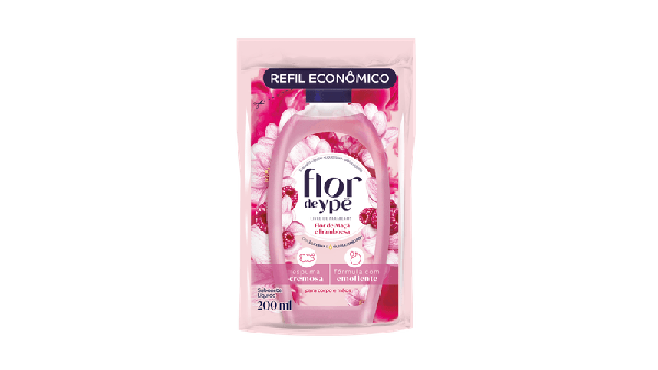 Sabonete Liquido Flor Ype Flor Maca/Framboesa  Refil 200ml