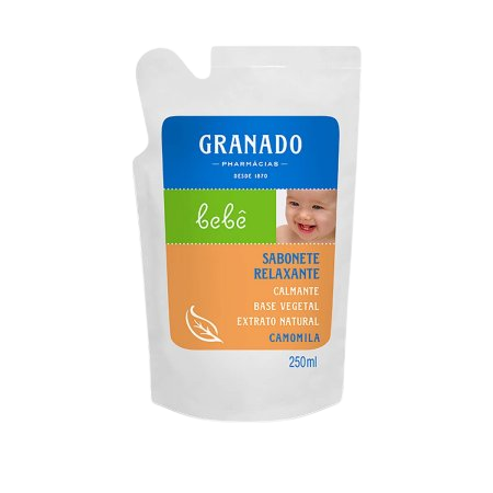 Sabonete Liquido Granado Bebe Camolina Refil 250ml