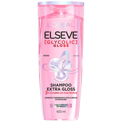 Shampoo Elseve Glycolic Gloss 400ml