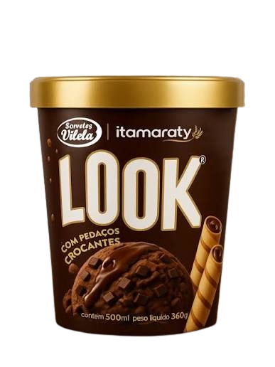 Sorvete Vilela Look 500ml