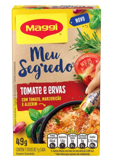Tempero Maggi Meu Segredo Tomate 49gr
