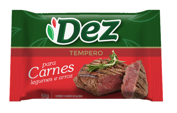 Tempero Po Dez Carne 50gr