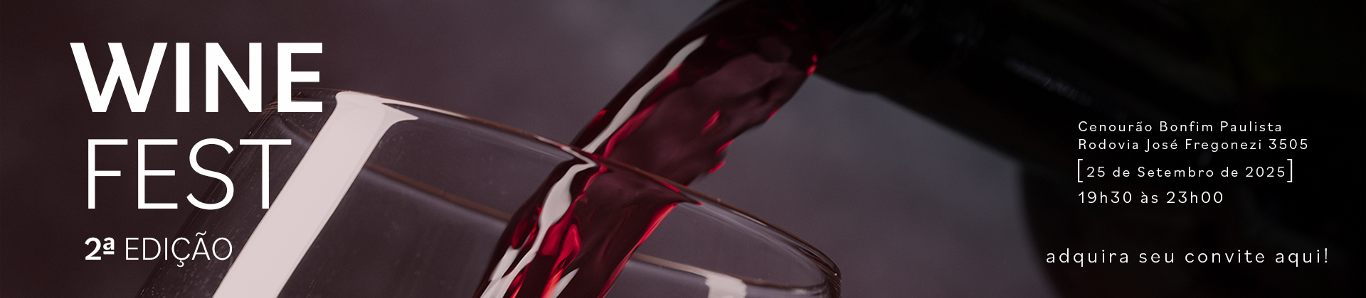 wine fest desk