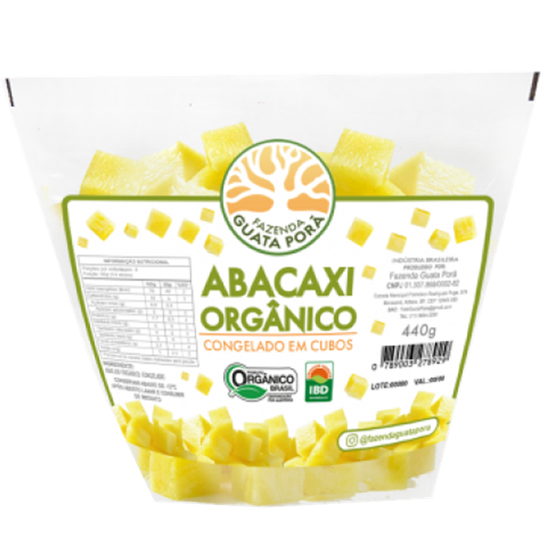 ABACAXI ORGANICO CONG FAZENDA GUATA PORA 440g