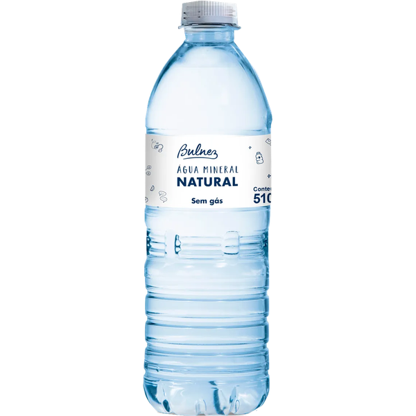 AGUA MINERAL BULNEZ C/GAS PET 510ml