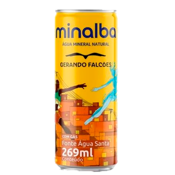 AGUA MINERAL C/GAS MINALBA LTA 269ml
