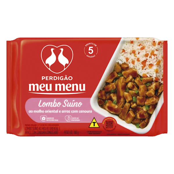 Arroz e Lombo c/ Molho Oriental PERDIGÃO 300g