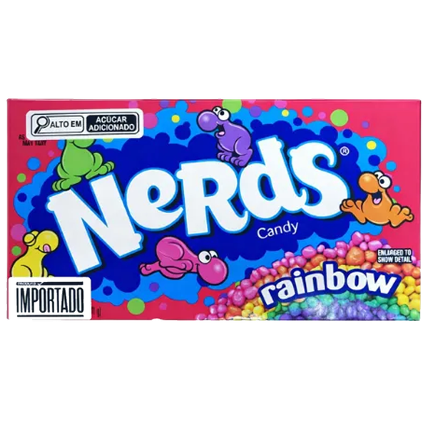 BALA NERDS CONFEITO RAINBOW 141,7g