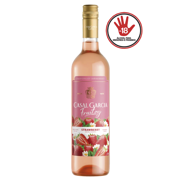 Bebida Mista Morango CASAL GARCIA FRUITZY 750ml