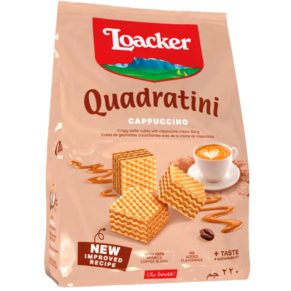 BISC LOACKER QUADRATINI CAPPUC 125g