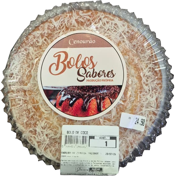 BOLO DE COCO 550g M.A.F.