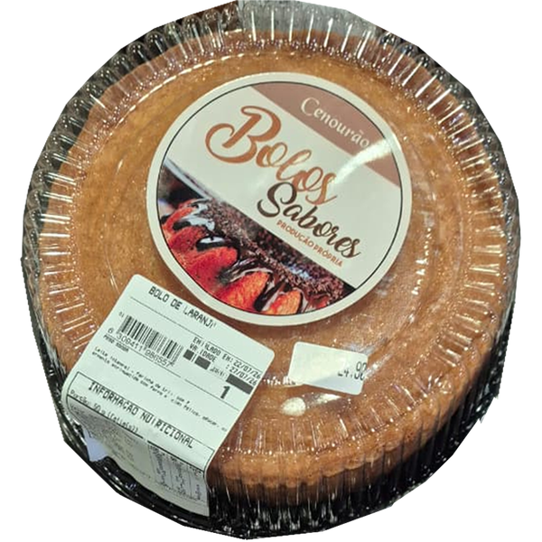 BOLO DE LARANJA 550g M.A.F.