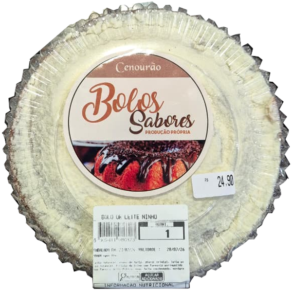 BOLO DE LEITE NINHO 550g M.A.F.