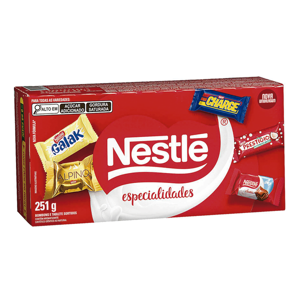 Caixa de Bombons Especialidades NESTLE 251g
