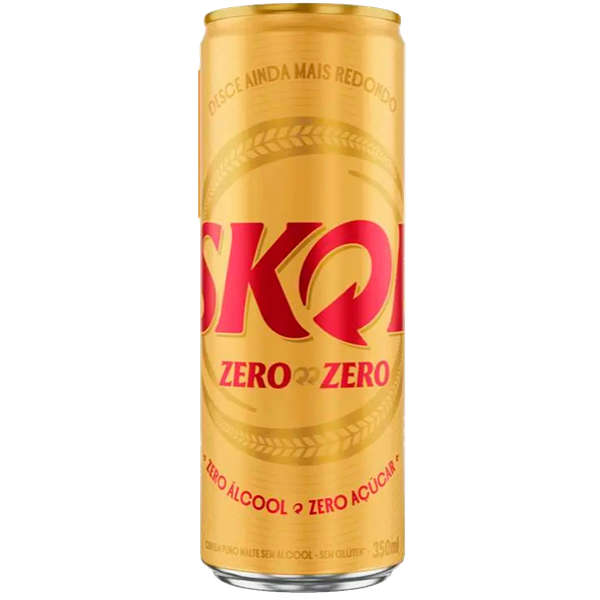 CERV SKOL ZERO ALCOOL LATA 350ml