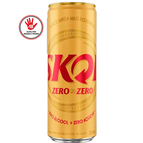 CERV SKOL ZERO ALCOOL LATA 350ml