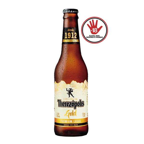 Cerveja Puro Malte Gold THEREZÓPLIS 355ml