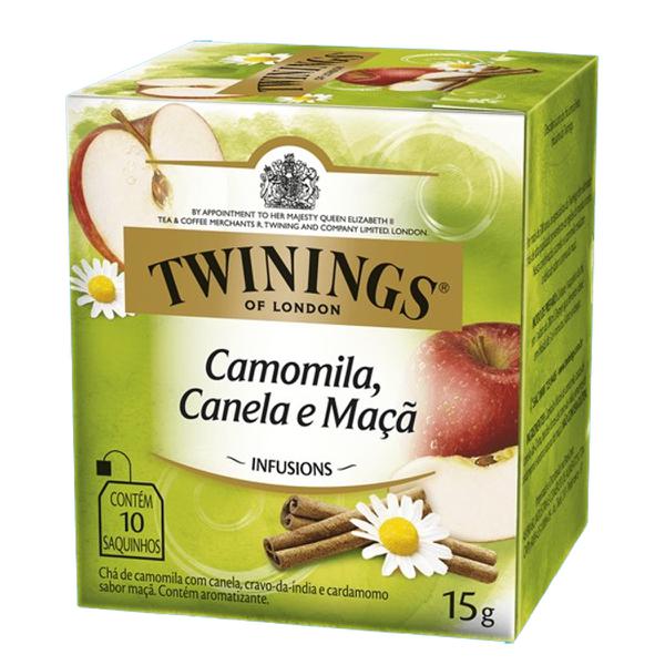 CHA CAMOMILA CANELA E MACA TWININGS 15g