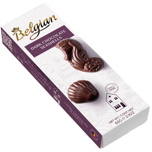 CHOC BELGIAN SEASHELLS 65g
