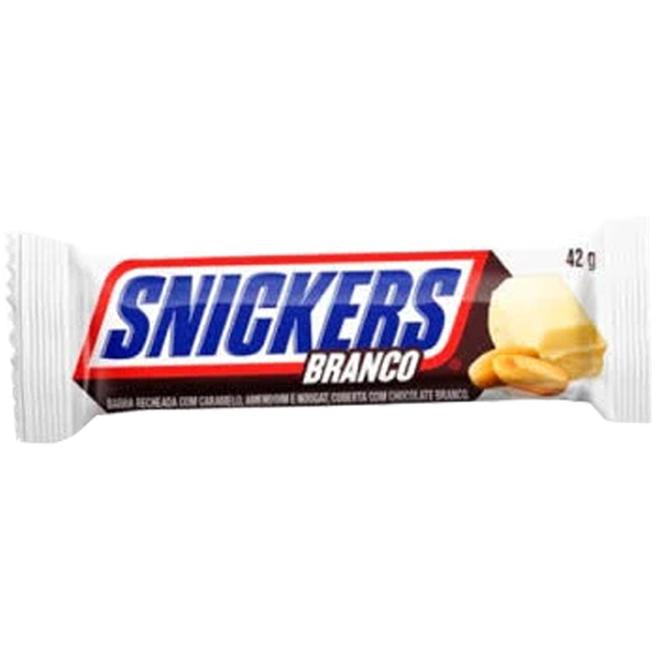 CHOC SNICKERS BRANCO 42g