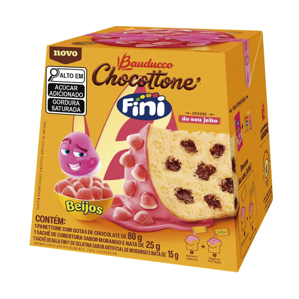 Chocottone Beijos BAUDUCCO 80g
