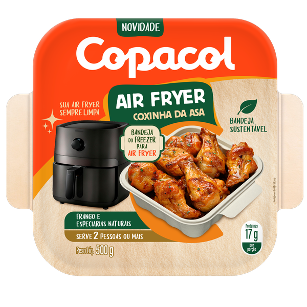 COXINHA D/ ASA TEMP COPACOL AIR FRYER 500g