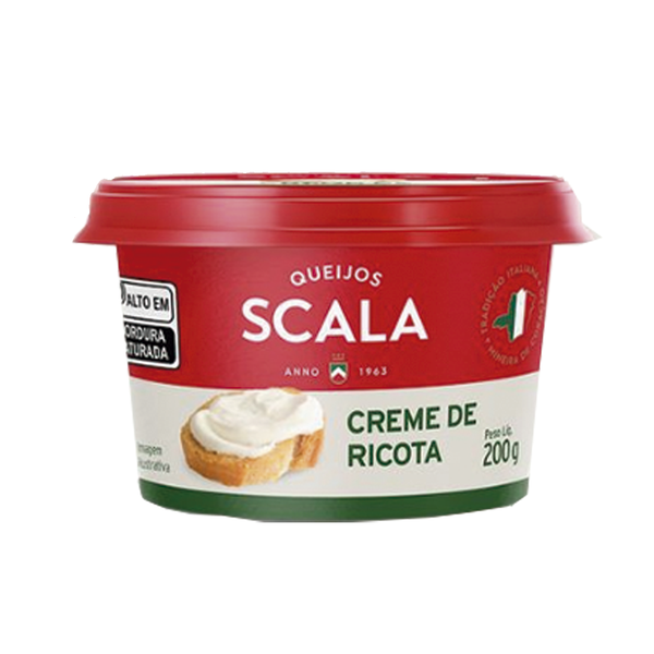 Creme De Ricota Tradicional SCALA 200g