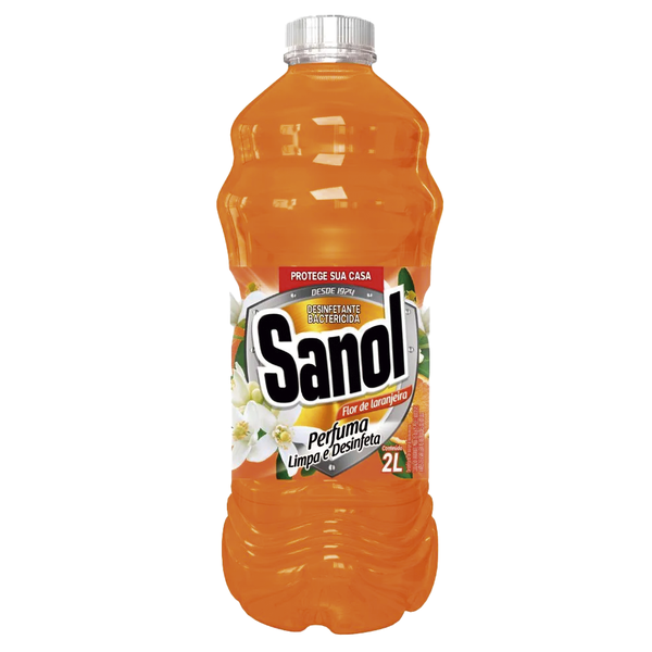 Desinfetante Flor de Laranjeiras SANOL 2L