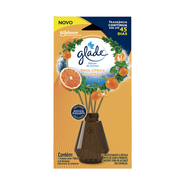 Difusor De Aroma Brisa Cítrica GLADE 100ml