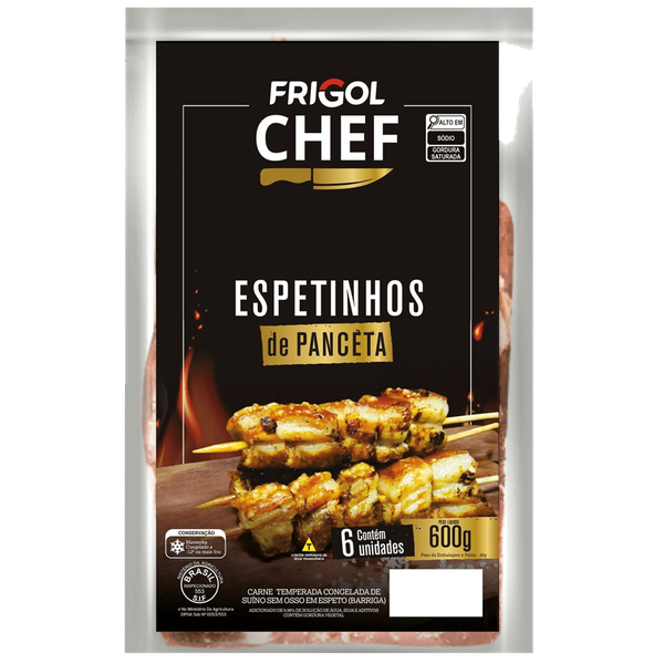 ESPETO PANCETA CHEF FRIGOL 600g