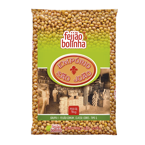 Feijão Bolinha EMPÓRIO SÃO JOÃO 1kg