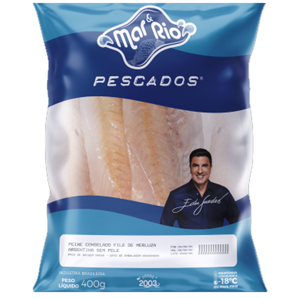 FILE DE MERLUZA CONGELADO MAR RIO 400g