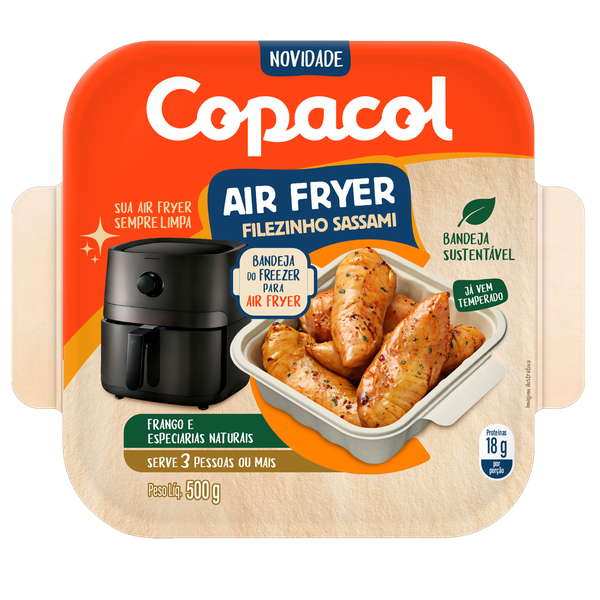 FILEZINHO SASSAMI TEMP COPACOL AIR FRYER 500g